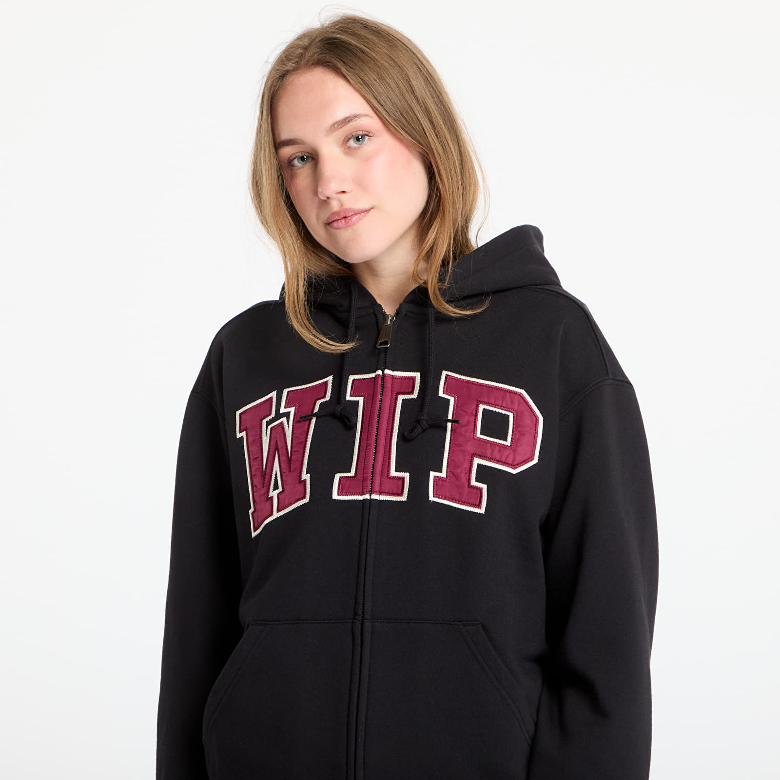 Kapucnis pulóverek és pulcsik Carhartt WIP Hooded WIP Sweatshirt UNISEX Black Stone Washed