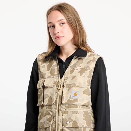Vests Carhartt WIP Irwin Vest UNISEX Camo Duck/ Desert Footshop