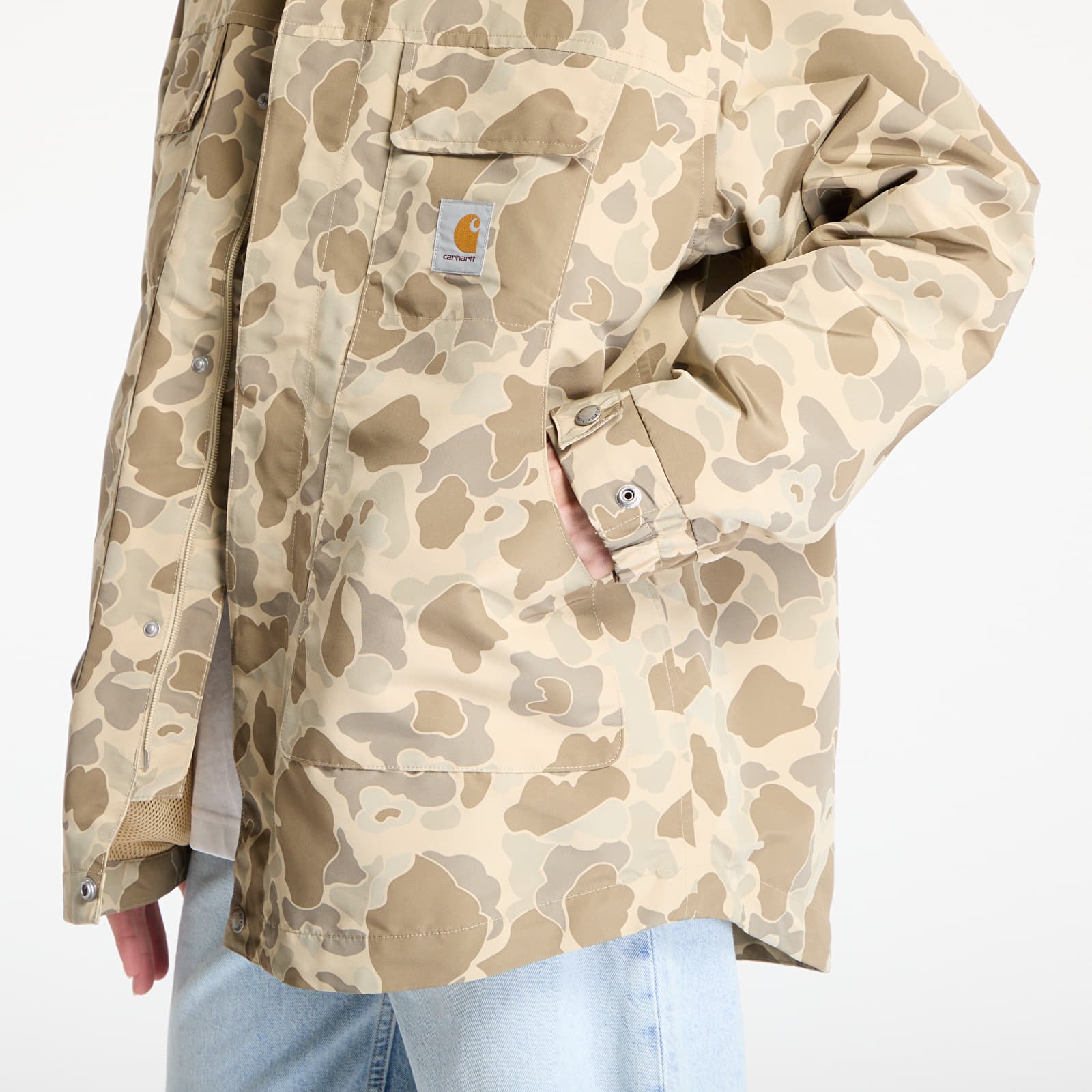 Treener joped Carhartt WIP Liam Jacket UNISEX Camo Duck/ Desert