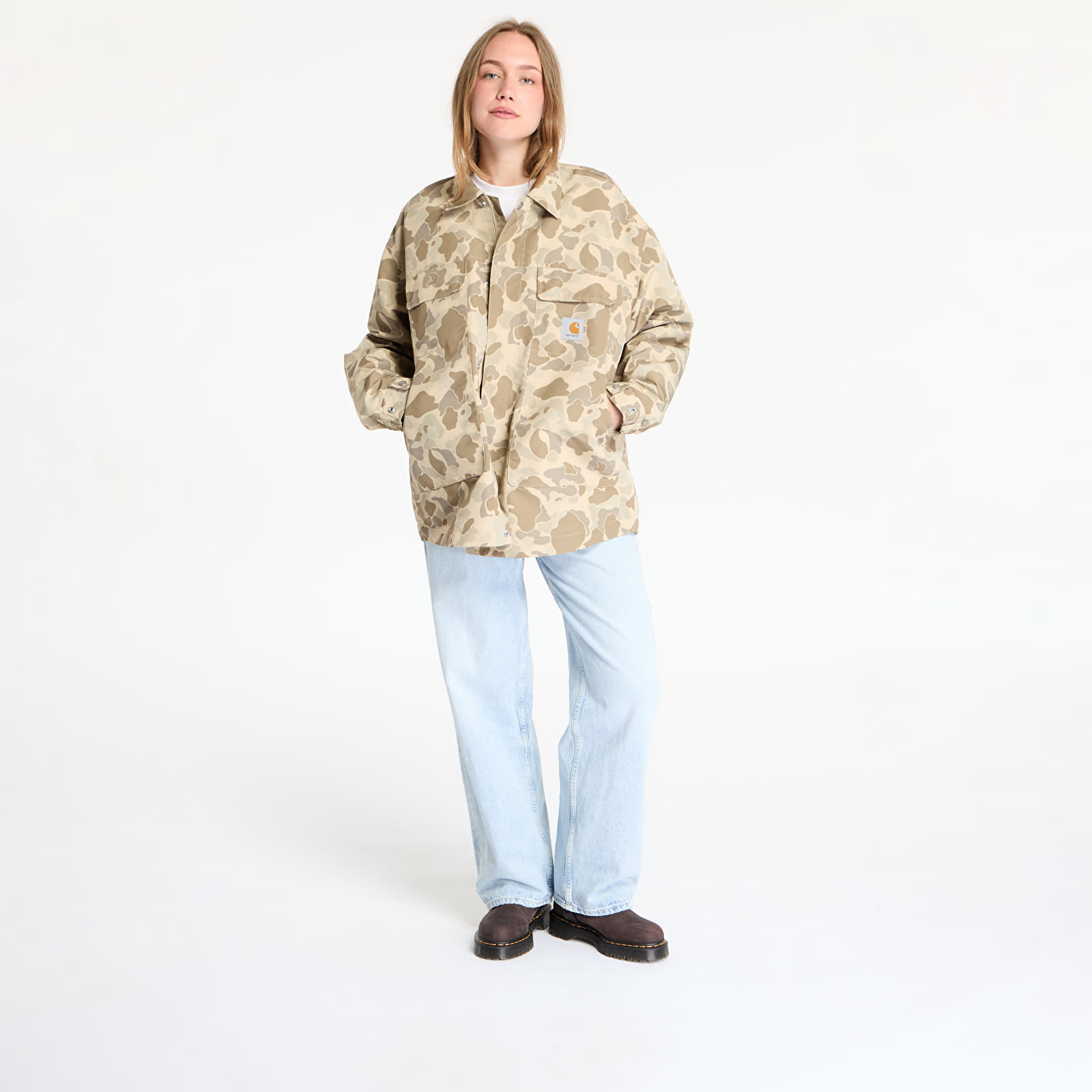 Treener joped Carhartt WIP Liam Jacket UNISEX Camo Duck/ Desert
