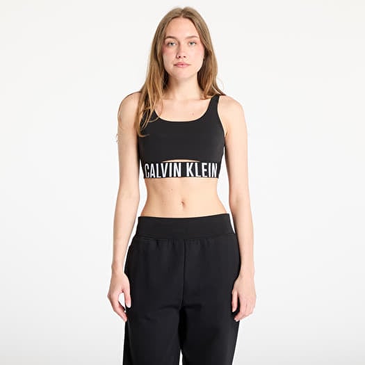 Calvin Klein Sport Intense Power Medium Mesh Bra Black