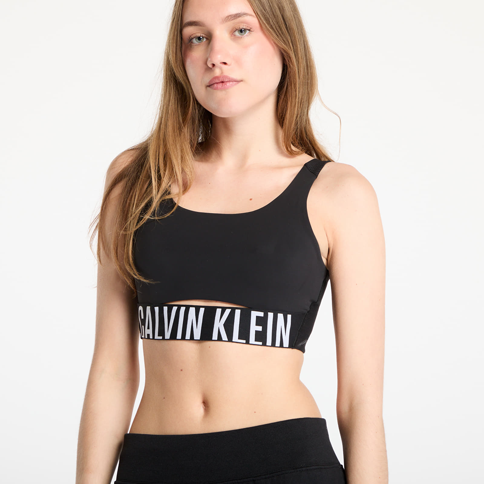 Sujetadores Calvin Klein Sport Intense Power Medium Mesh Bra Black