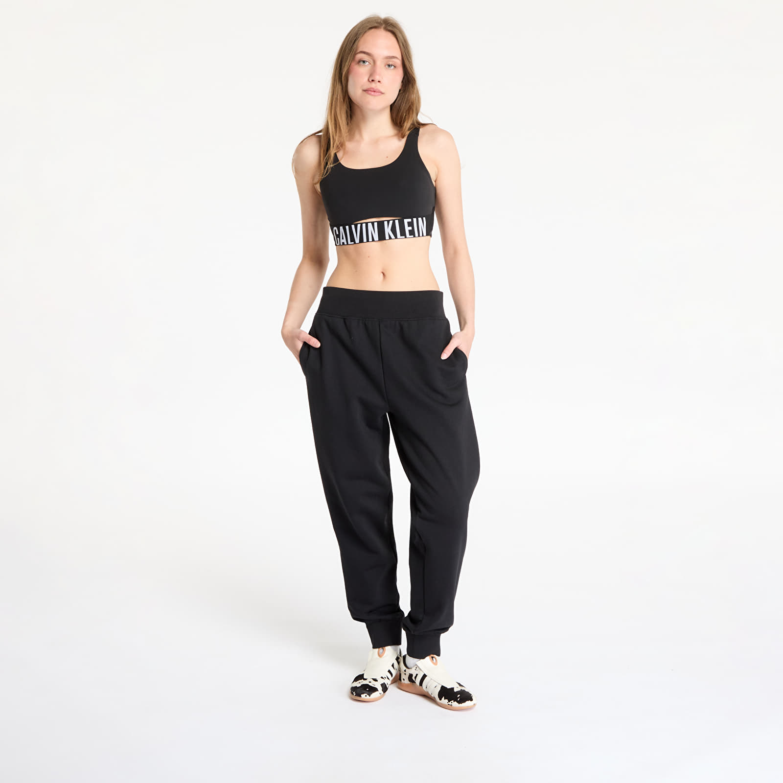Sujetadores Calvin Klein Sport Intense Power Medium Mesh Bra Black