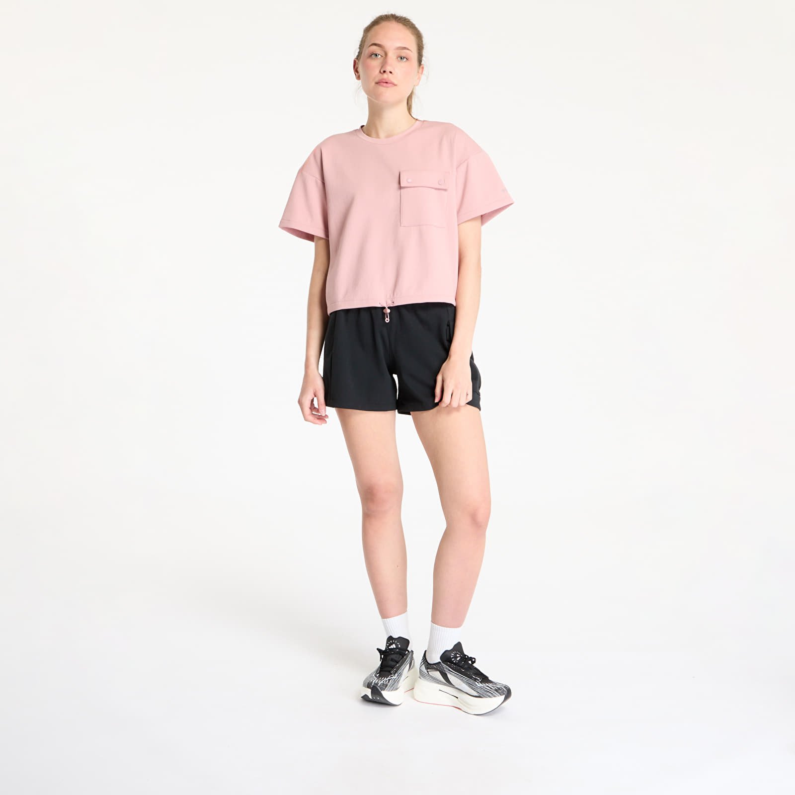 Naiste T-särgid Columbia Granite Point™ Knit Short Sleeve Tee Eraser Pink