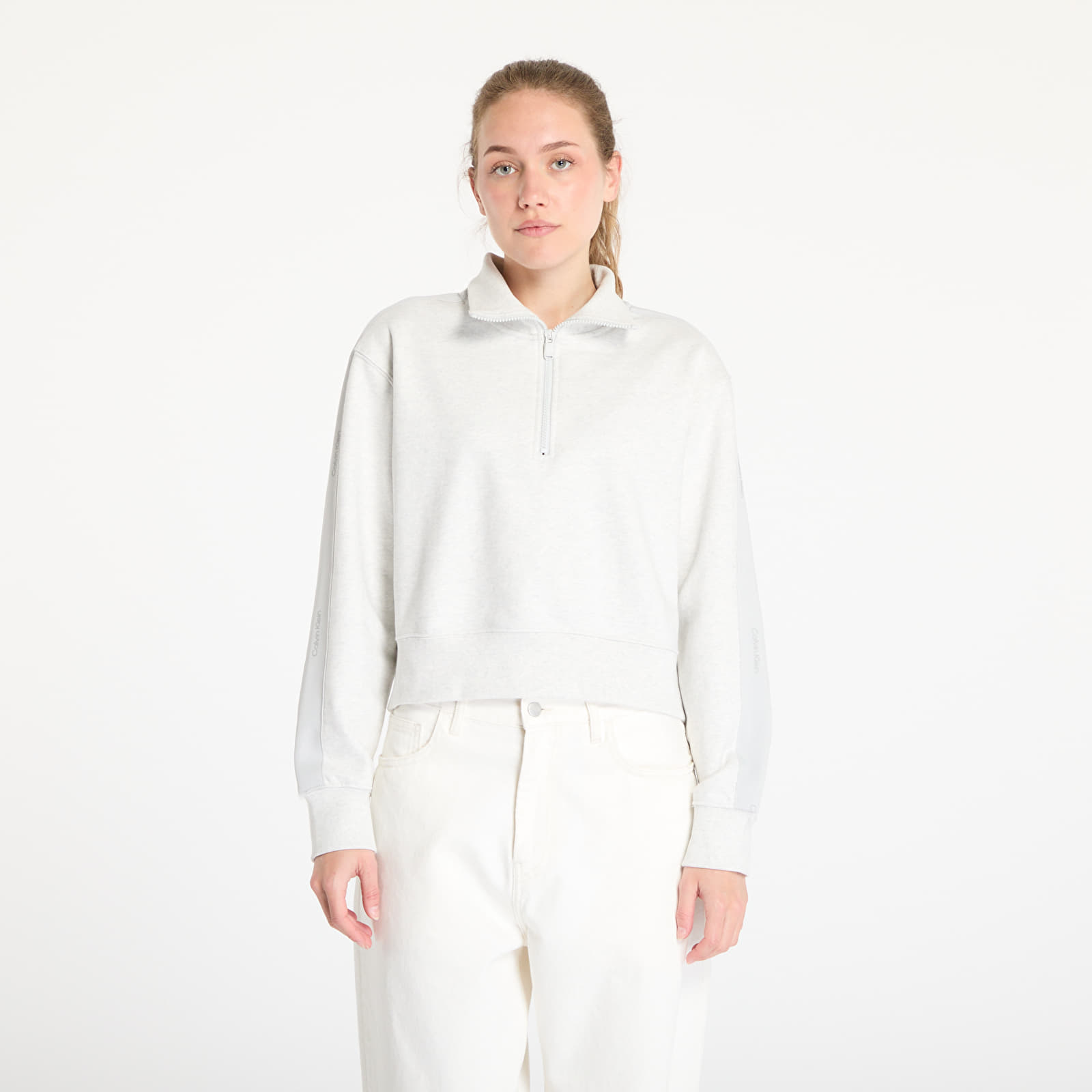 Регланы и толстовки Calvin Klein Sport Pw - 1/4 Zip Sweatshirt Gray