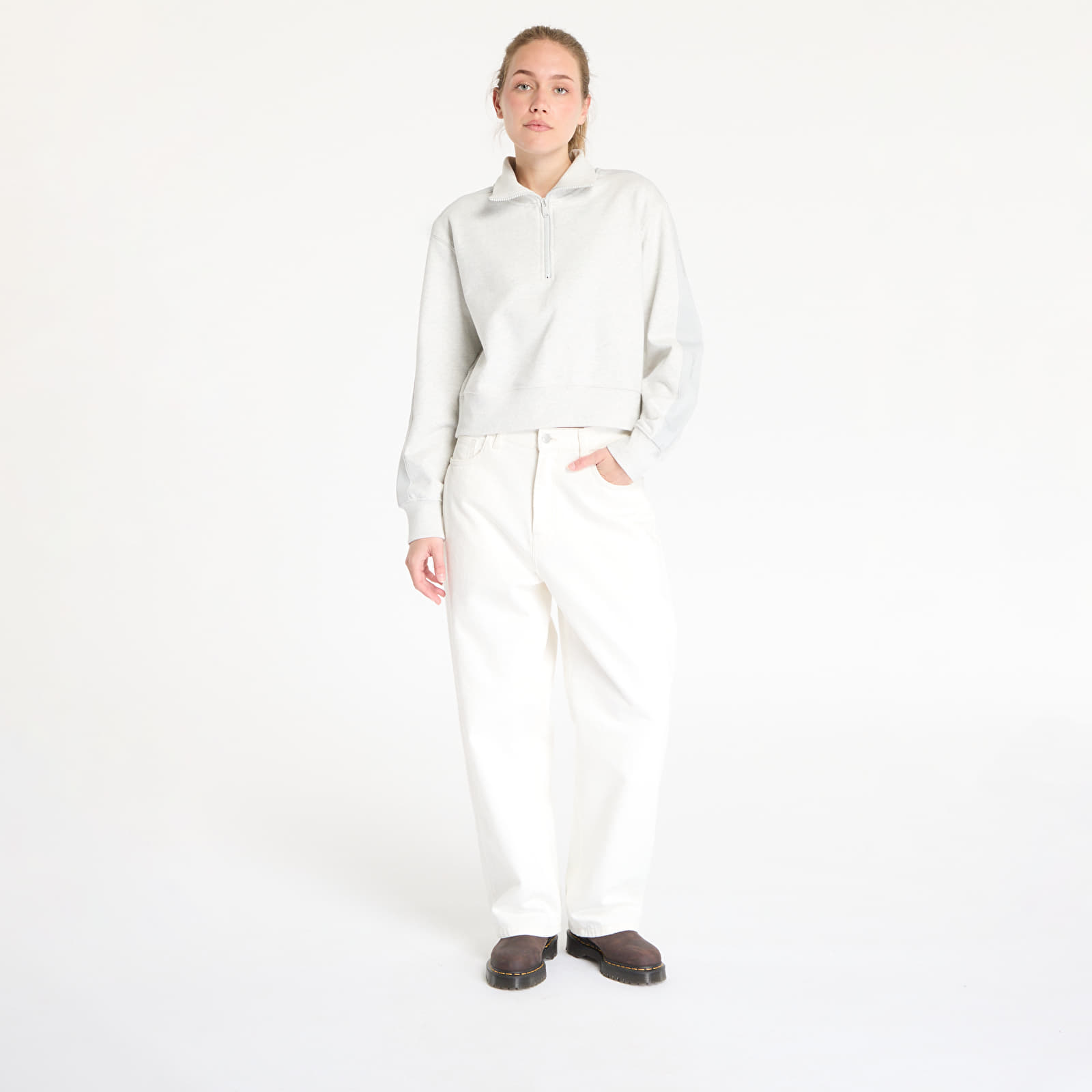 Регланы и толстовки Calvin Klein Sport Pw - 1/4 Zip Sweatshirt Gray