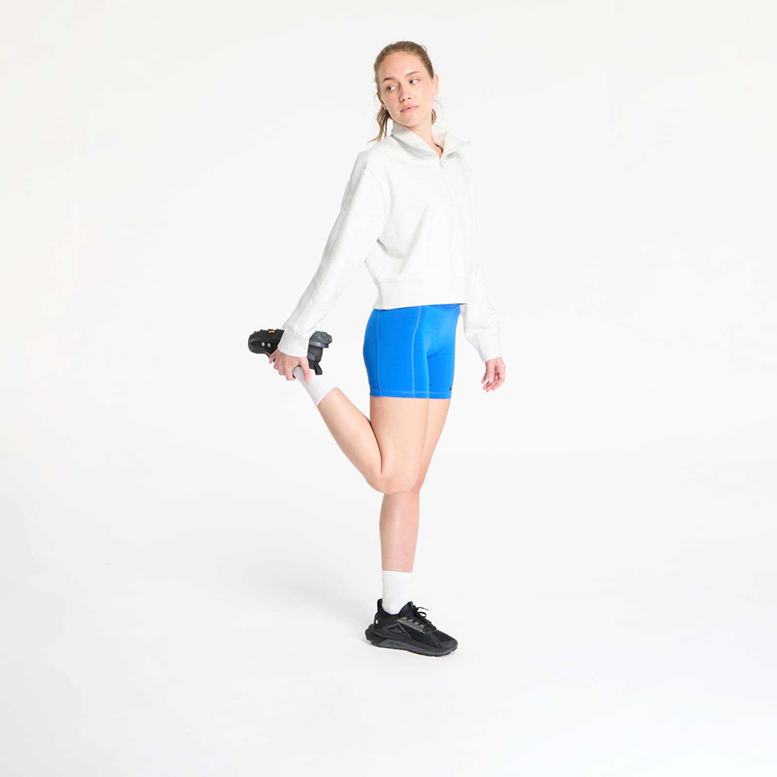 Calções de senhora Nike Pro Leak Protections Shorts Women's 6in Soccer Shorts Royal Blue/ Black/ Black