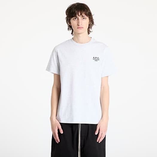 T-shirt A.P.C. Standard Rue Madame T-Shirt UNISEX Heather Grey/ Black