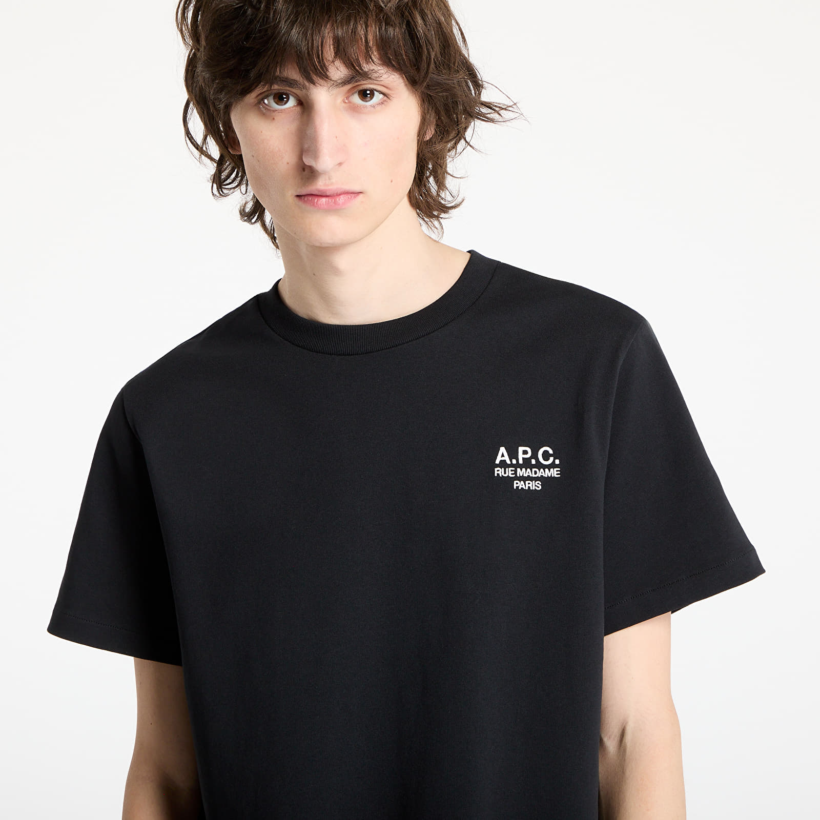 T-shirts A.P.C. Standard Rue Madame T-Shirt UNISEX Black/ White