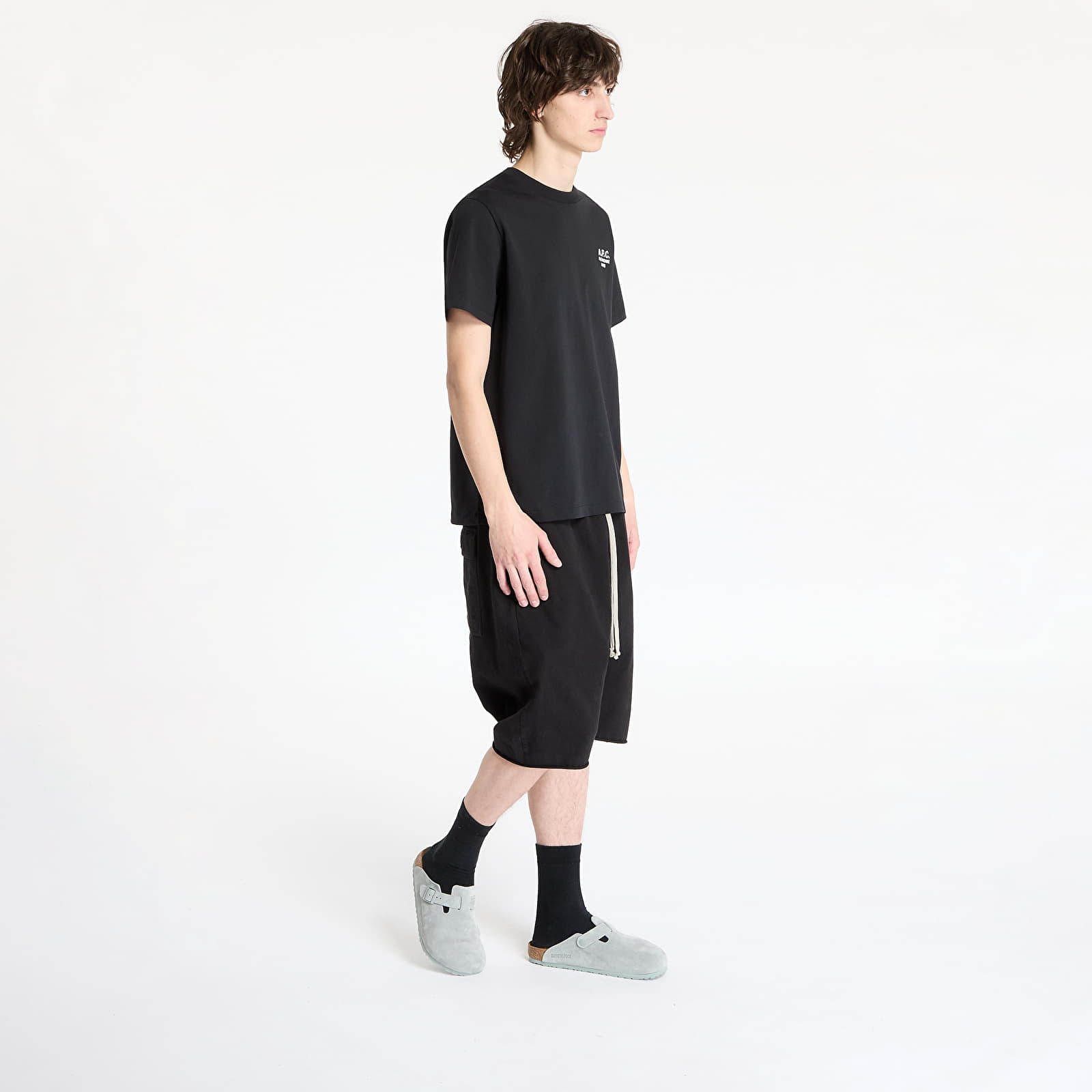 T-shirts A.P.C. Standard Rue Madame T-Shirt UNISEX Black/ White