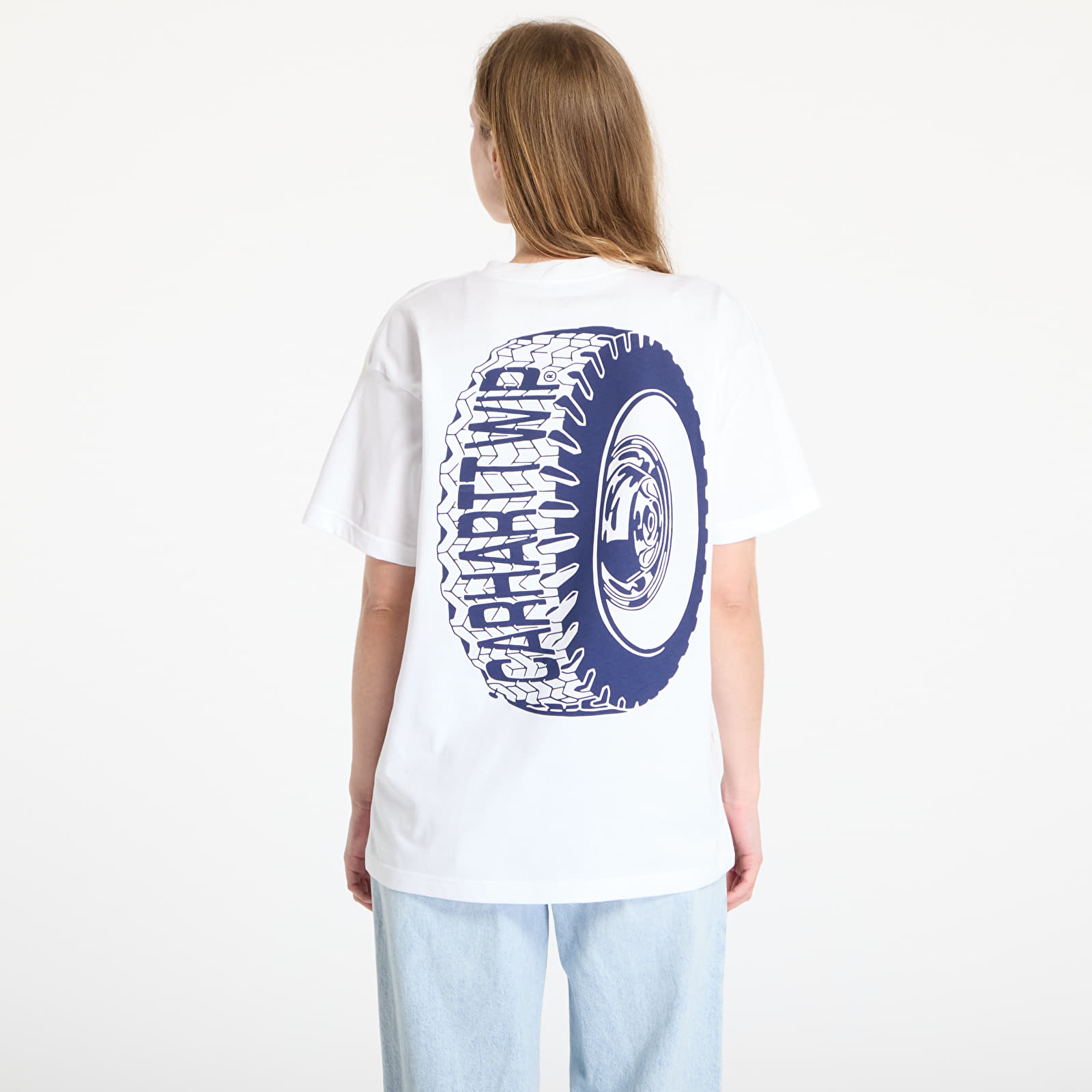 T-Shirts Carhartt WIP Shortsleeve Tire T-Shirt UNISEX White