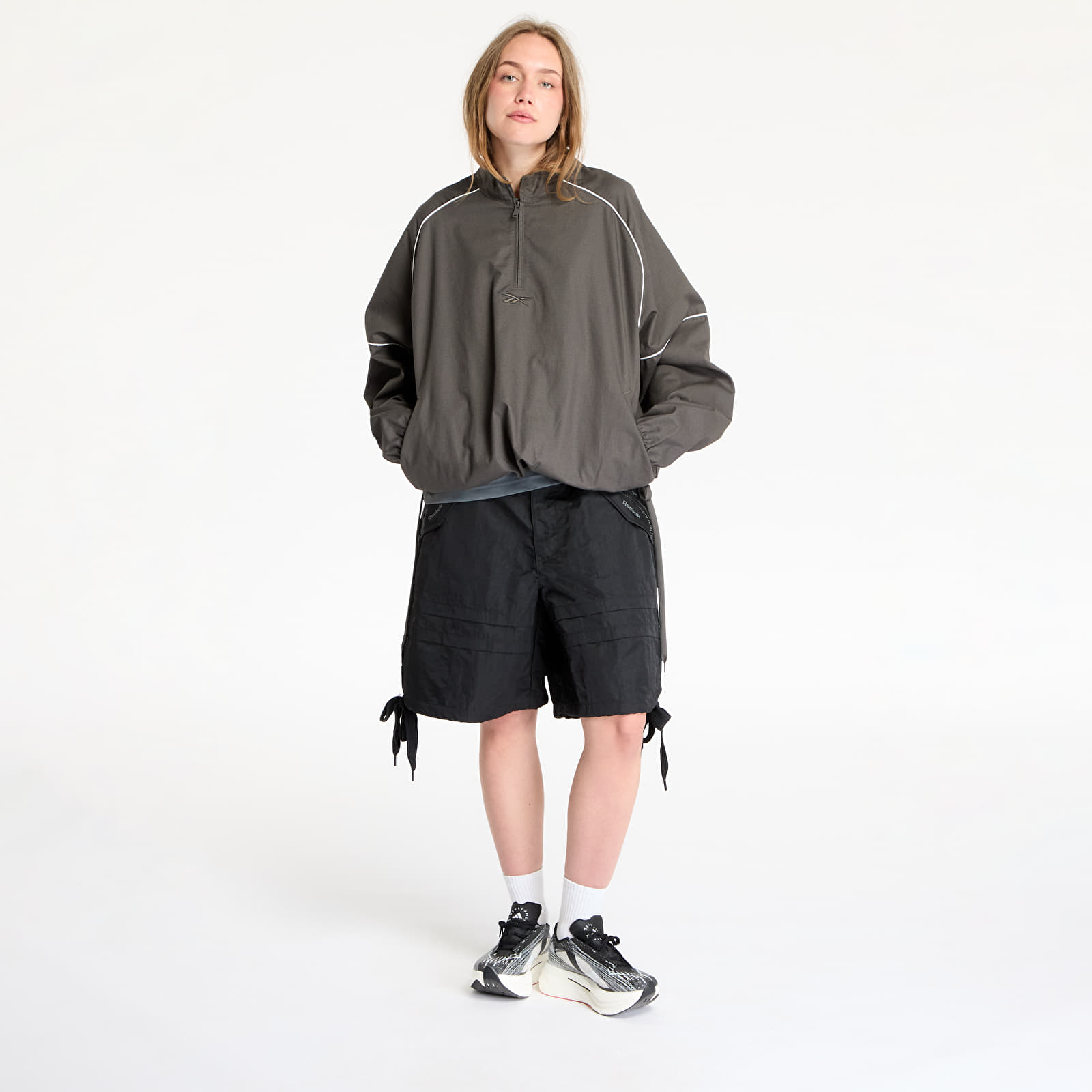 Jassen Reebok Track Jacket UNISEX Washed Black