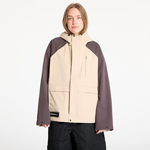 Reebok Utility Shell Jacket UNISEX Tan/ Unearthed Brown