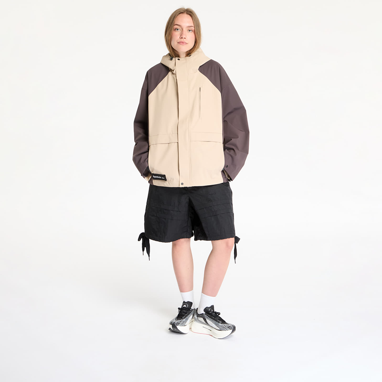 Bundy Reebok Utility Shell Jacket UNISEX Tan/ Unearthed Brown