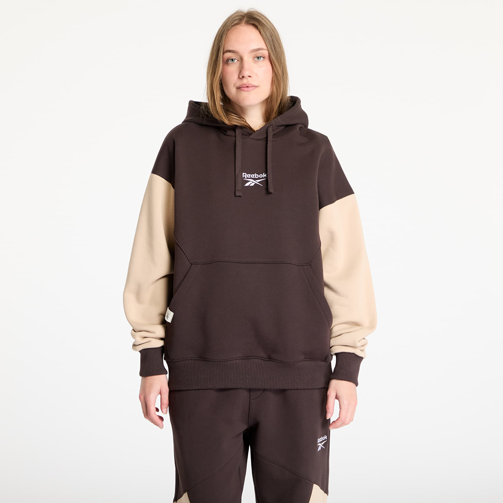 Hoodies and sweatshirts  Reebok Classic French Ter Unearthed Hoodie UNISEX Brown/ Tan