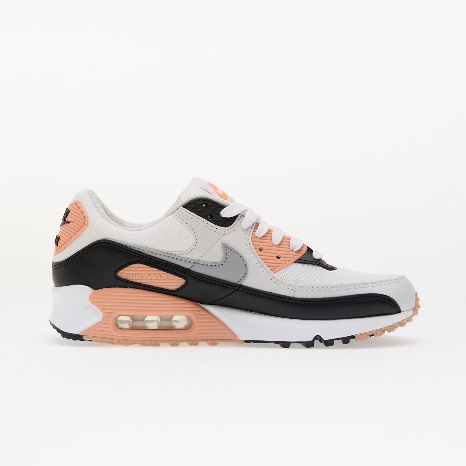 Sapatos de mulher Nike W Air Max 90 White/ Wolf Grey-Black-Photon Dust