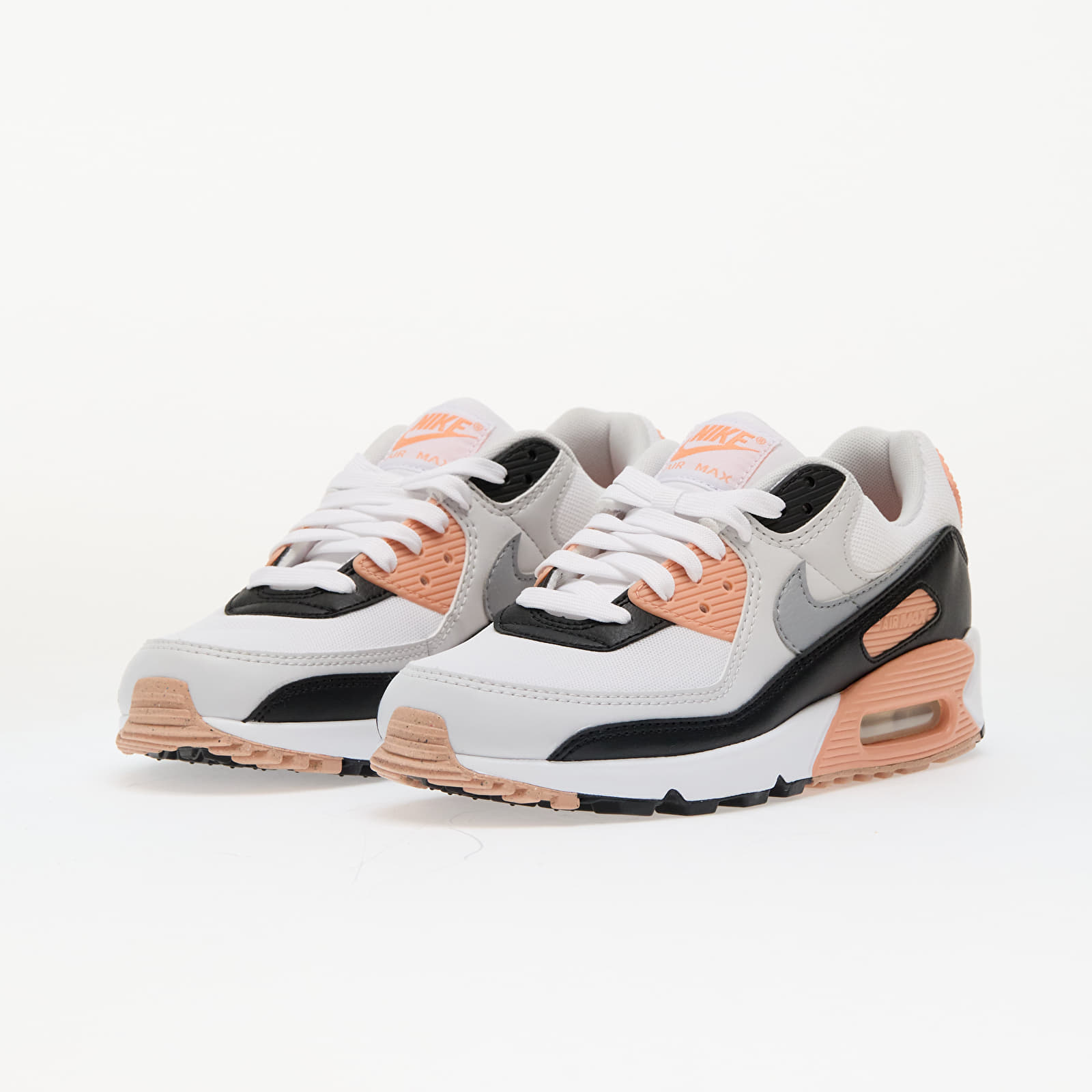 Sapatos de mulher Nike W Air Max 90 White/ Wolf Grey-Black-Photon Dust