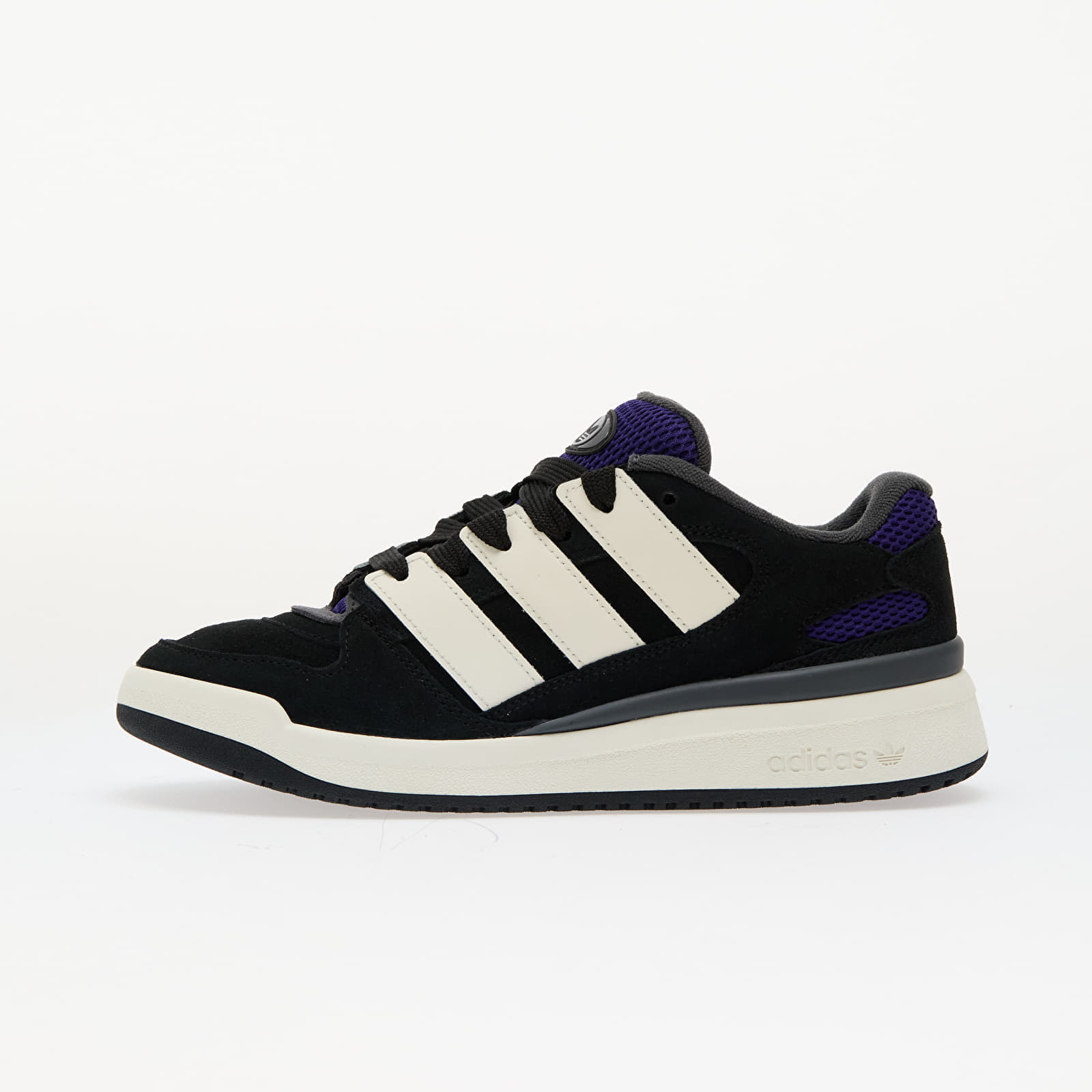 Levně Tenisky adidas Forum2000 Core Black/ Off White/ Core Purple