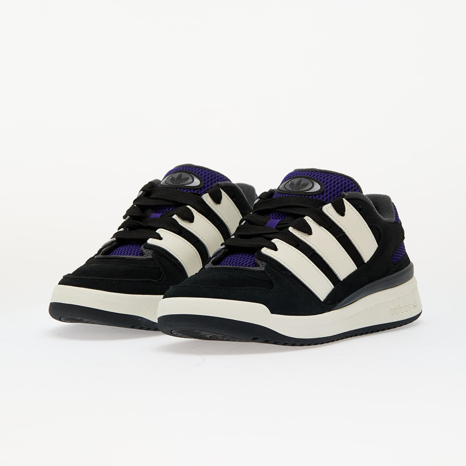 Men's shoes adidas Forum2000 Core Black/ Off White/ Core Purple