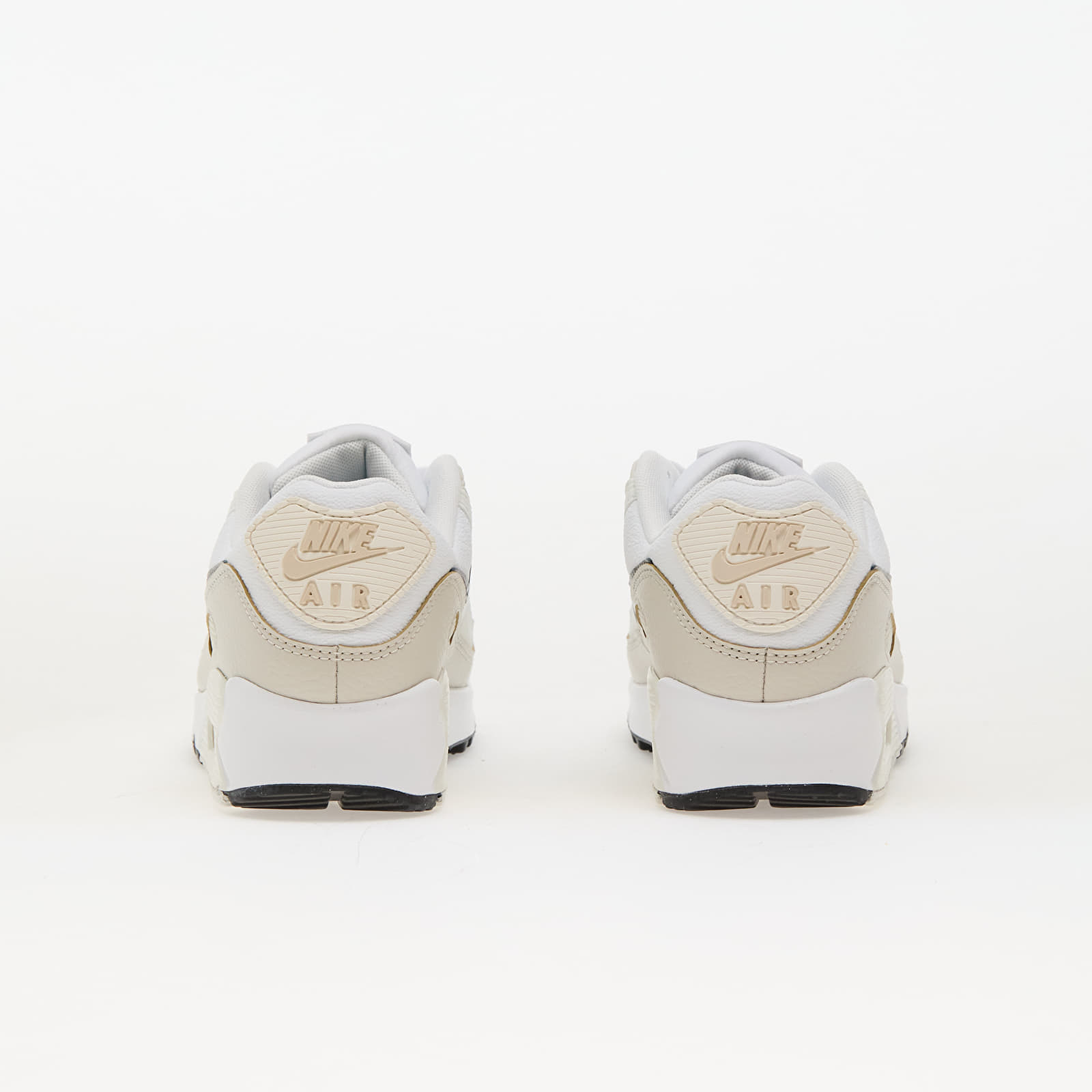 Sapatos de mulher Nike W Air Max 90 White/ Flat Pewter-Lt Orewood Brn