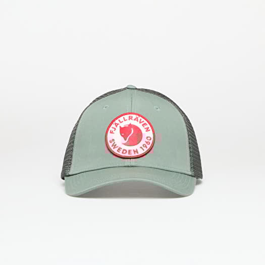 Mütsike Fjällräven 1960 Logo Långtradarkeps Cap Patina Green