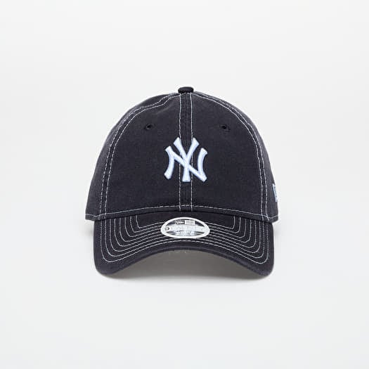 Kšiltovka New Era New York Yankees 9TWENTY Contrast Stitch Adjustable Cap Navy/ Pab