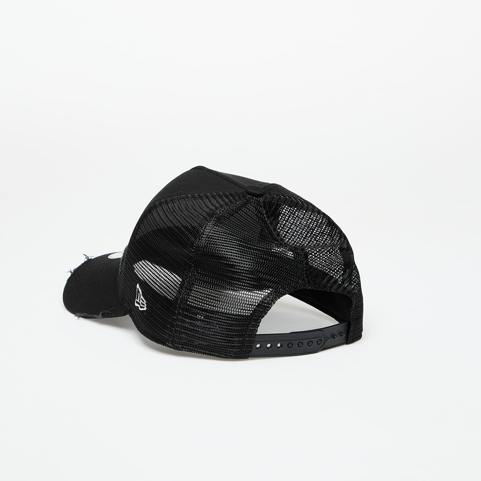 Šiltovky New Era 9FORTY Af Trucker Oval Distress Patch Trucker Cap Black