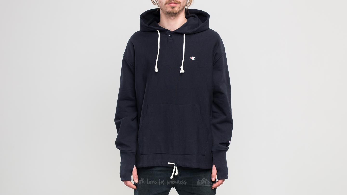 Hoodies and sweatshirts Champion x Beams Hooded Sweatshirt Navy Footshop
