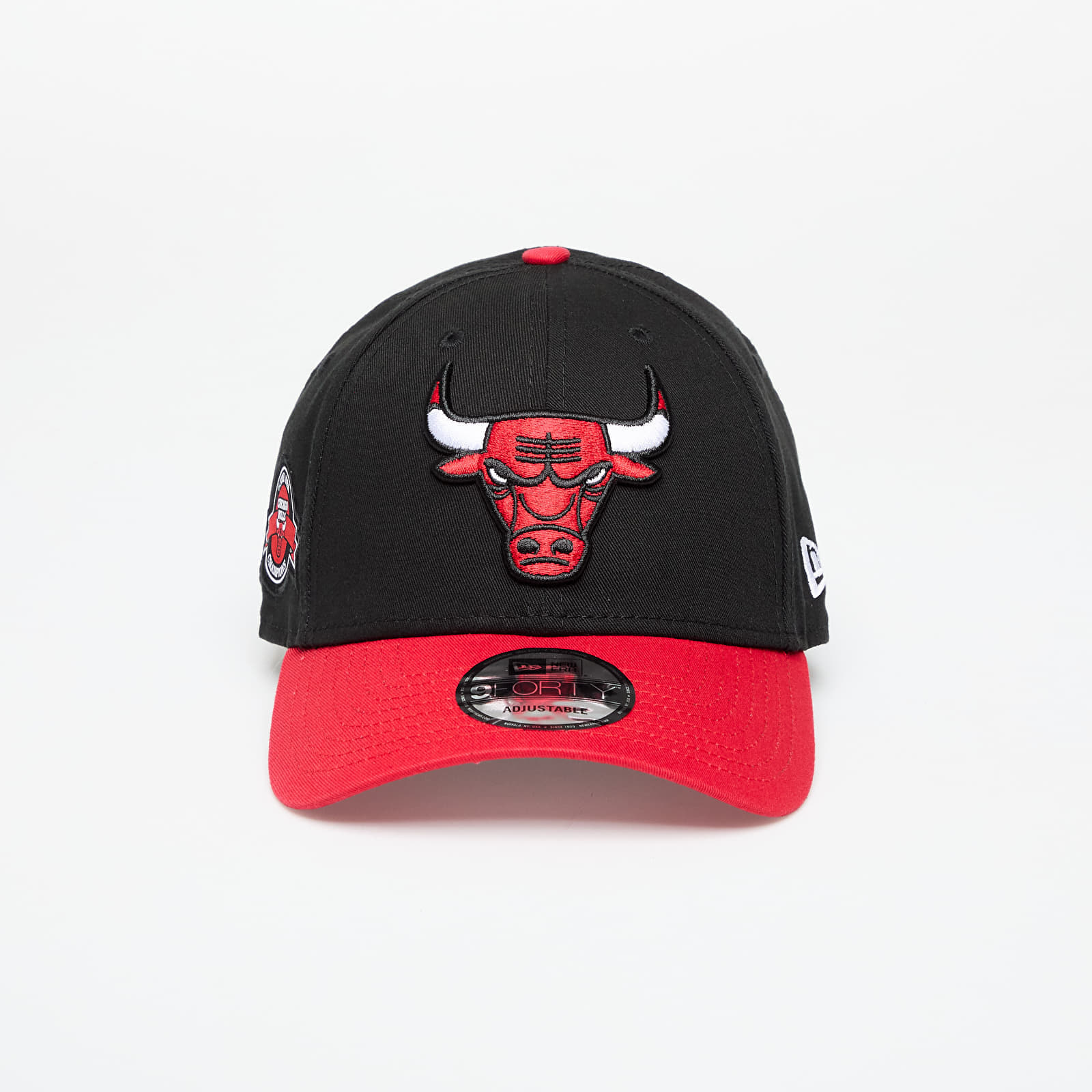 Capac New Era Chicago Bulls 9FORTY Side Patch Adjustable Cap Black/ Fdr Universal