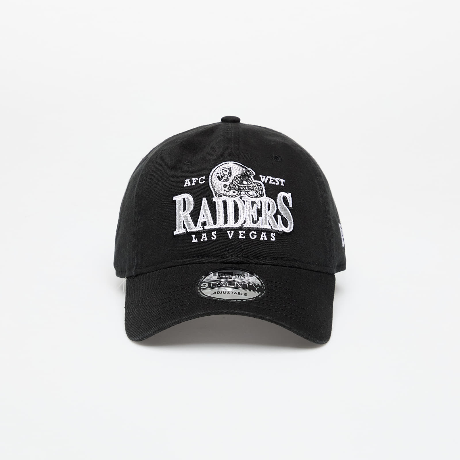 Caps New Era Las Vegas Raiders Helmet 9TWENTY Adjustable Cap Black