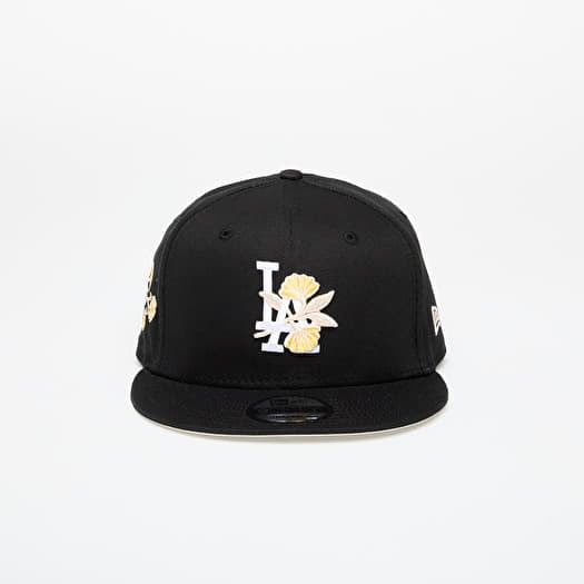 New Era Los Angeles Dodgers Floral 9Fifty Snapback Cap Black/ White