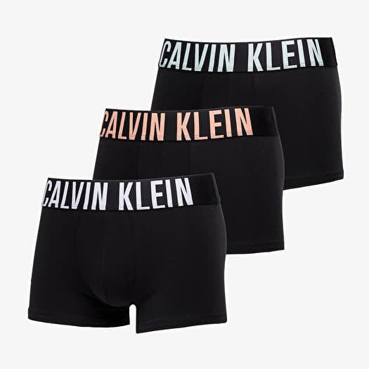 Calvin Klein Intense Power Cotton Stretch Trunk 3-Pack Black