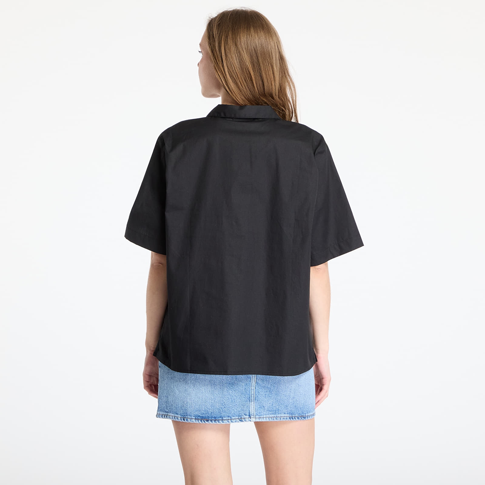 Moteriški marškinėliai New Era Revere Shirt Black