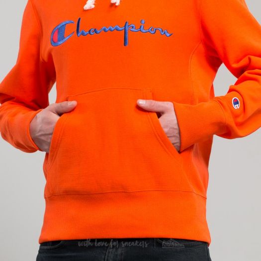 Hoodies and sweatshirts Champion Hooded Sweatshirt Orange Footshop
