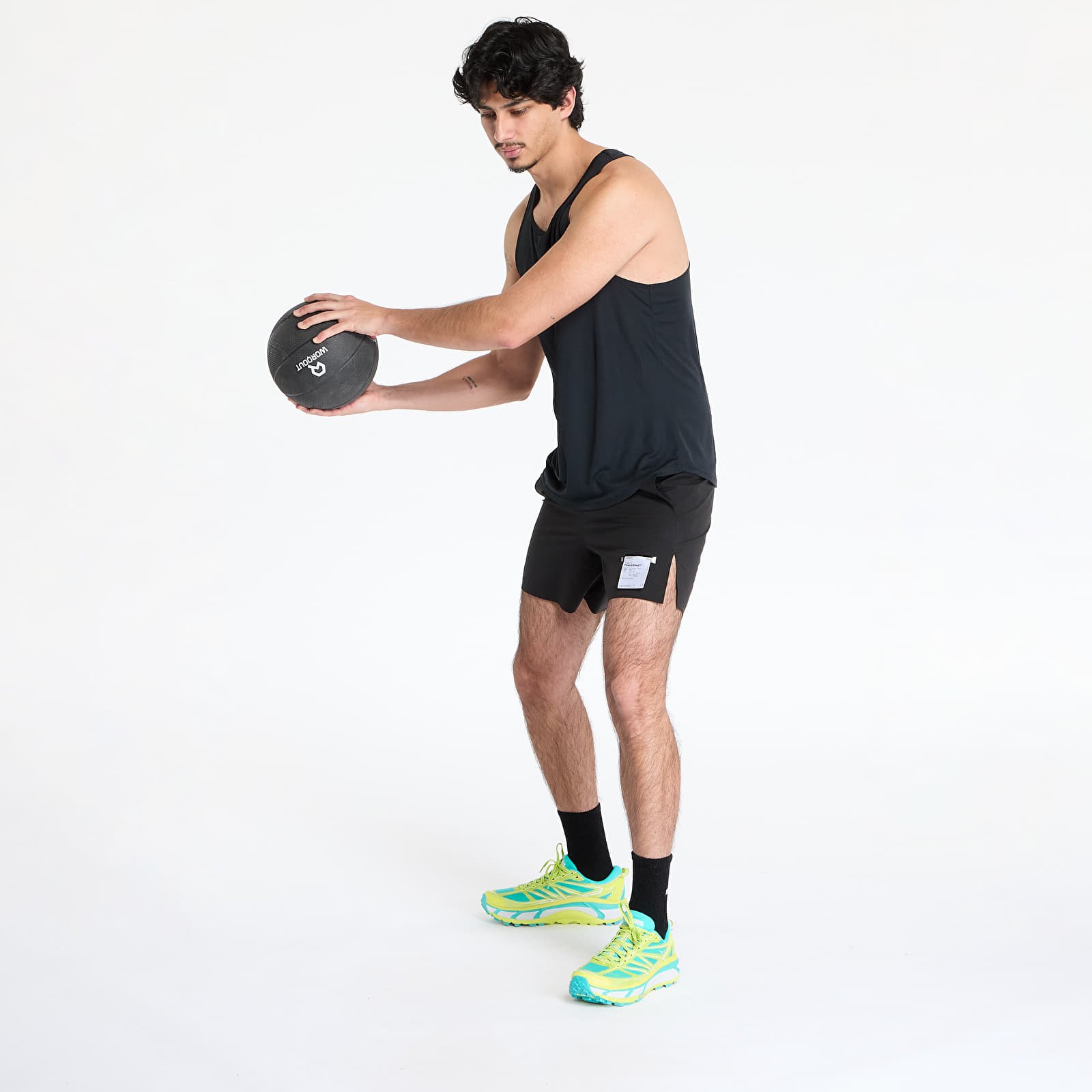 Tank tops för män SAYSKY Logo Flow Singlet Top Black
