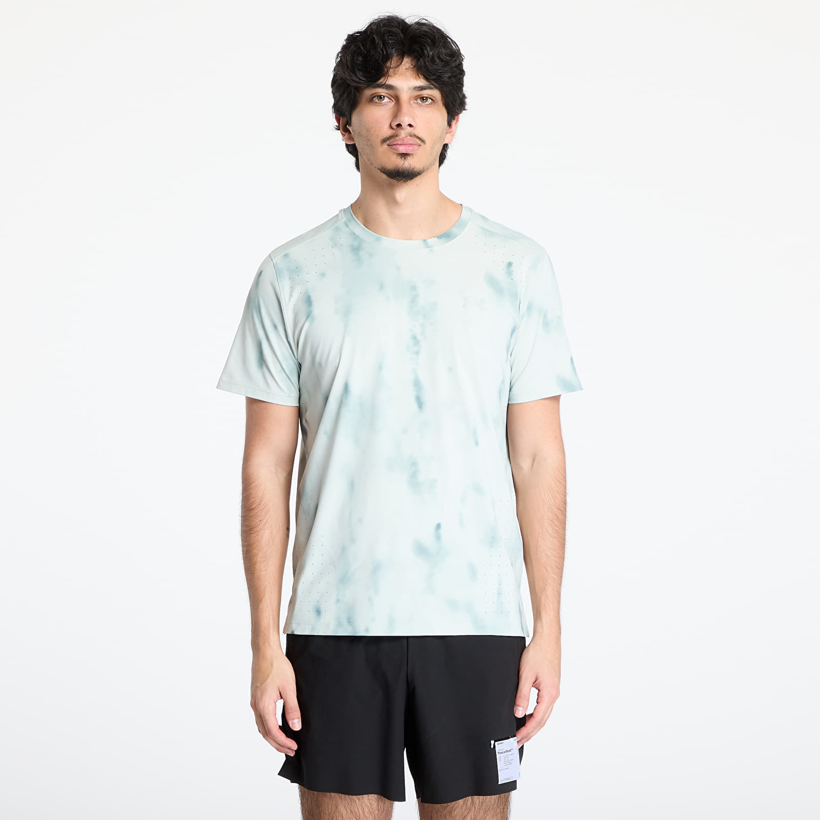 Тениска Under Armour Launch Elite PRT Short Sleeve Tee Green M
