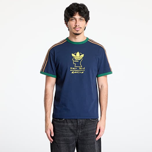 Marškinėliai adidas x Brain Dead Tee Blue/ Collegiate Navy