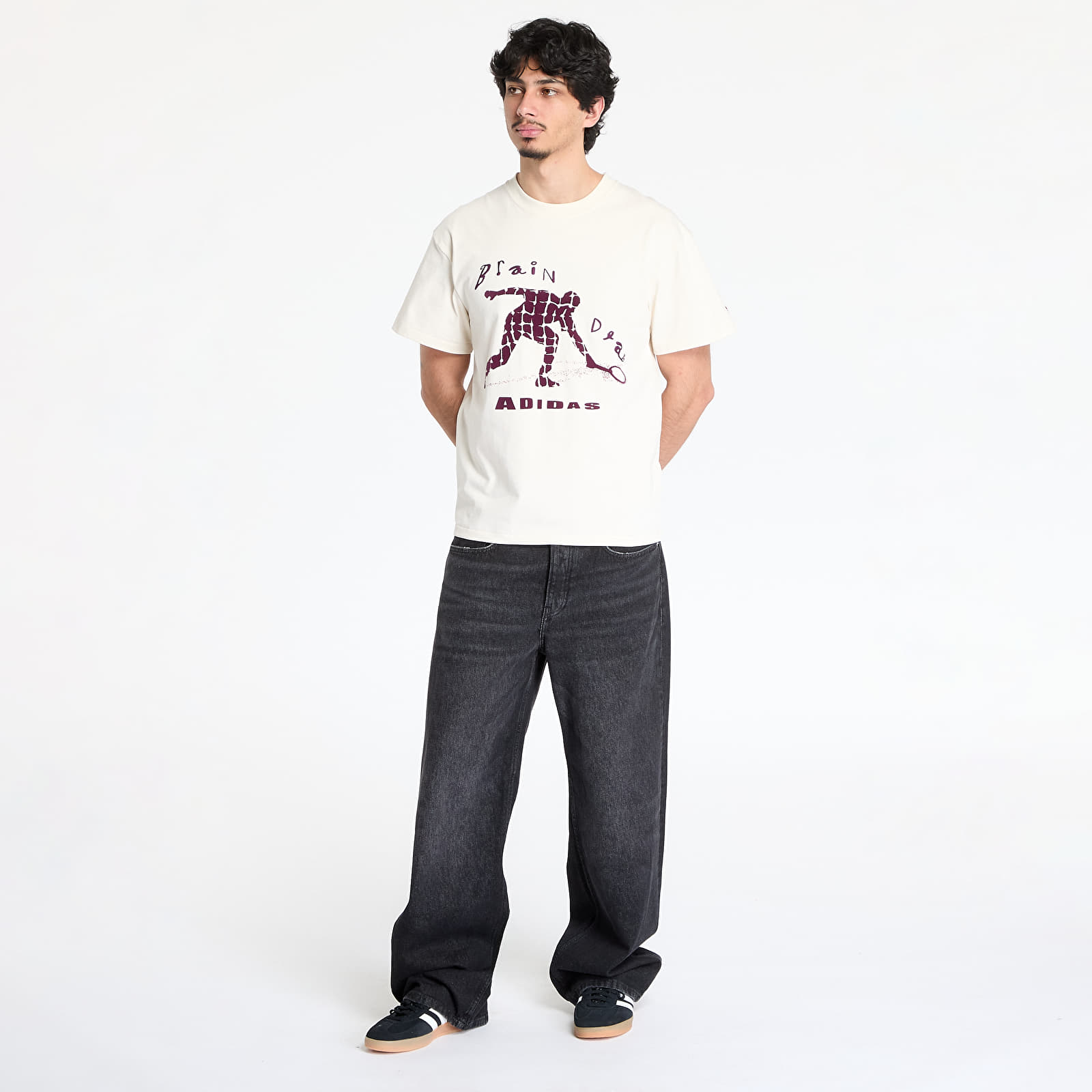 T-shirts adidas x Brain Dead Tee White/ Wonder White