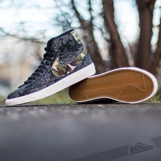 Nike blazer premium vintage black 2025