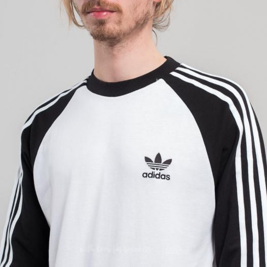 Tee shirt adidas 3 stripes manches longues discount