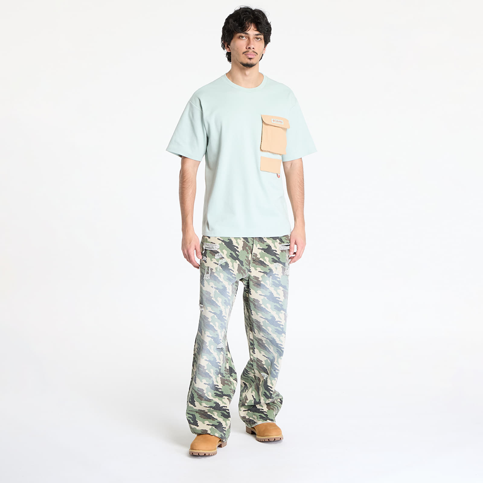Tričká Columbia Cove Beach™ Pocket Tee Cool Green/ Canoe