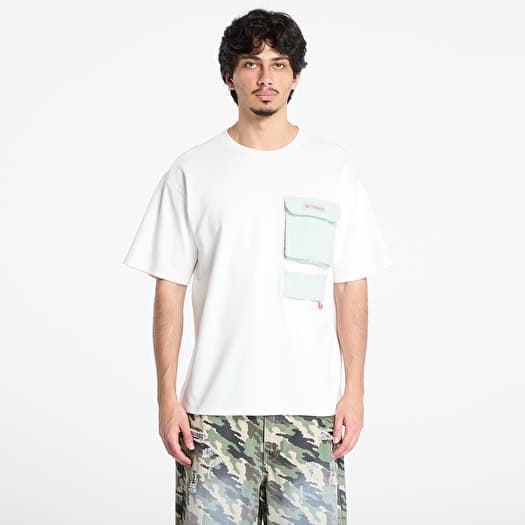 T-shirt Columbia Cove Beach™ Pocket Tee Sea Salt/ Cool Green