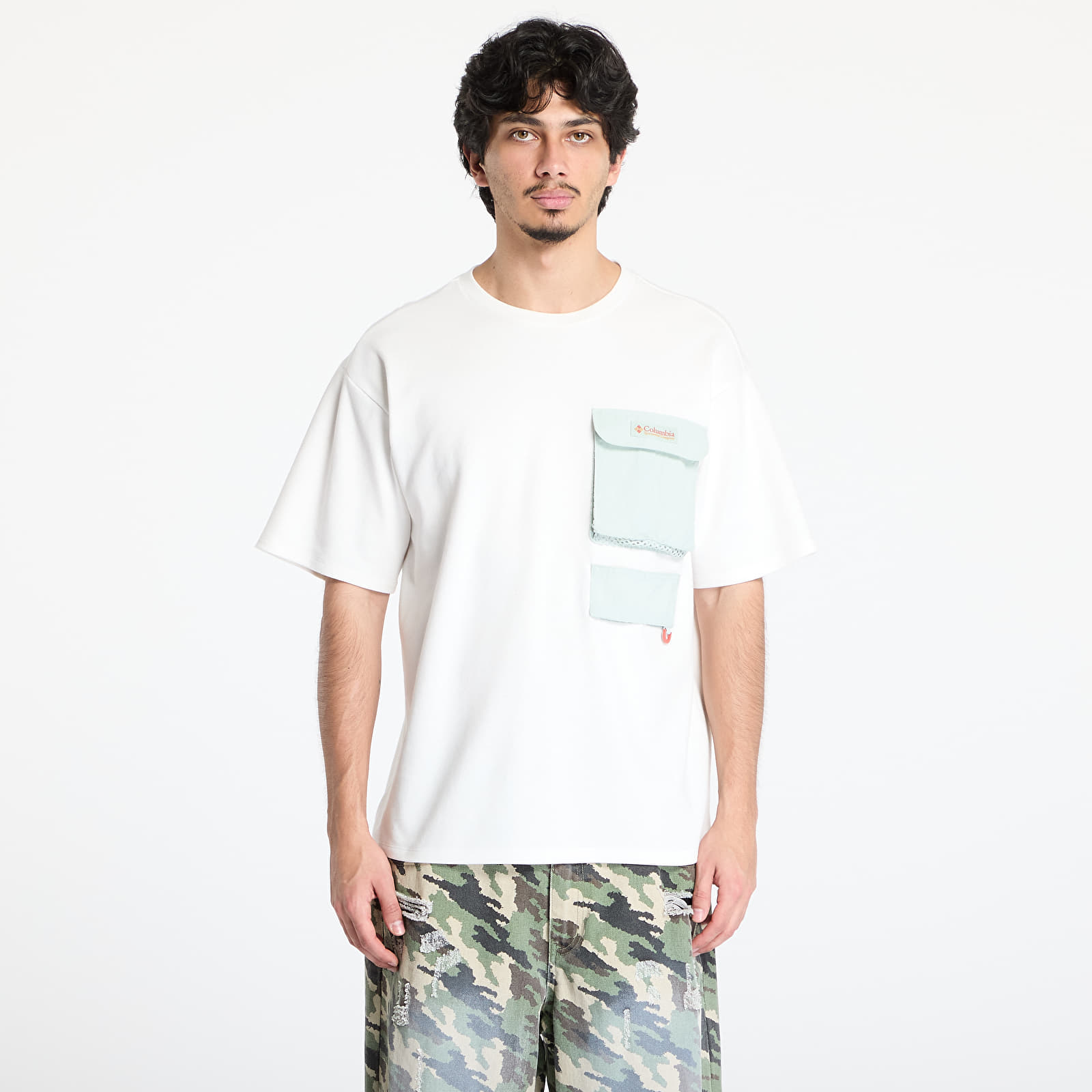   Μπλούζες Columbia Cove Beach™ Pocket Tee Sea Salt/ Cool Green