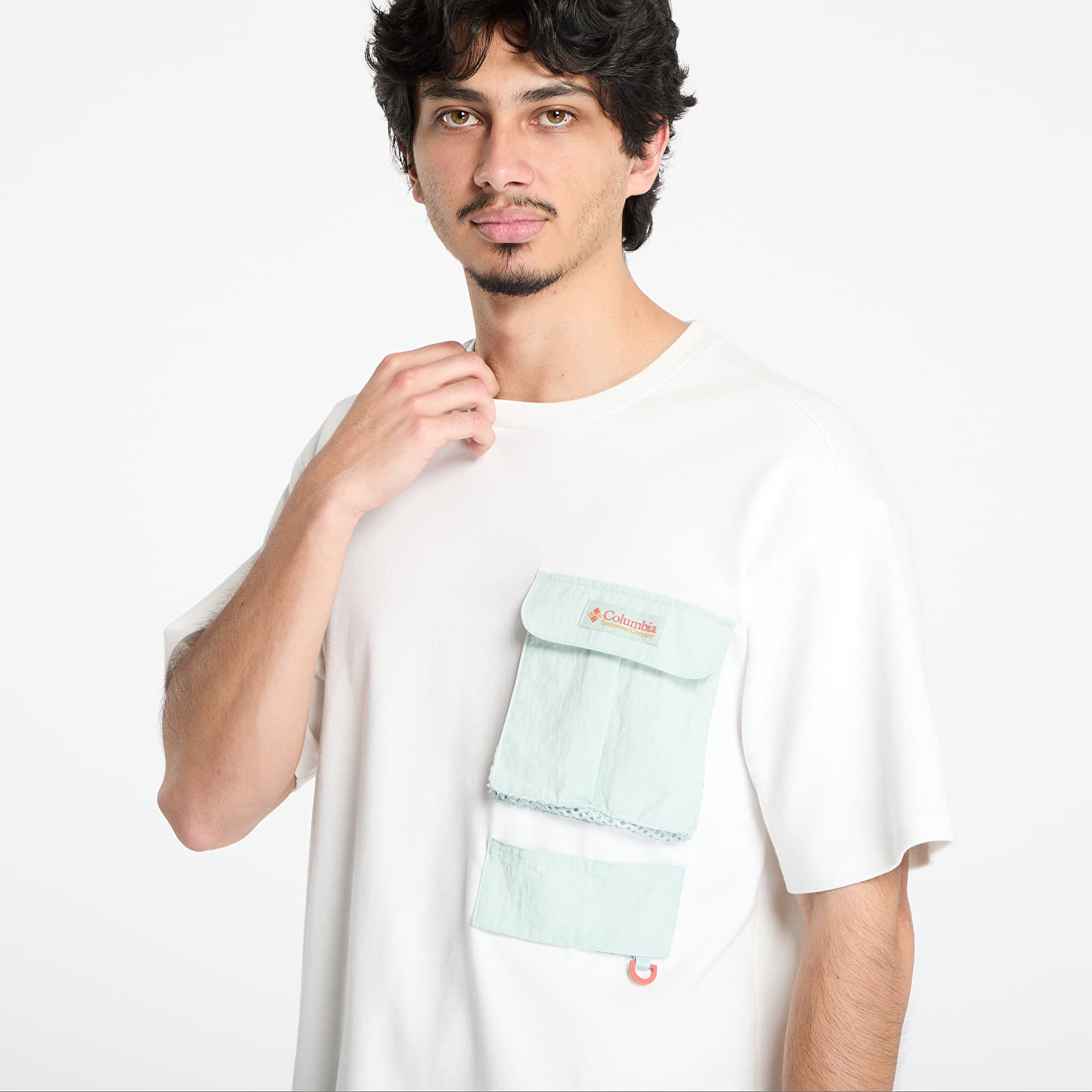   Μπλούζες Columbia Cove Beach™ Pocket Tee Sea Salt/ Cool Green