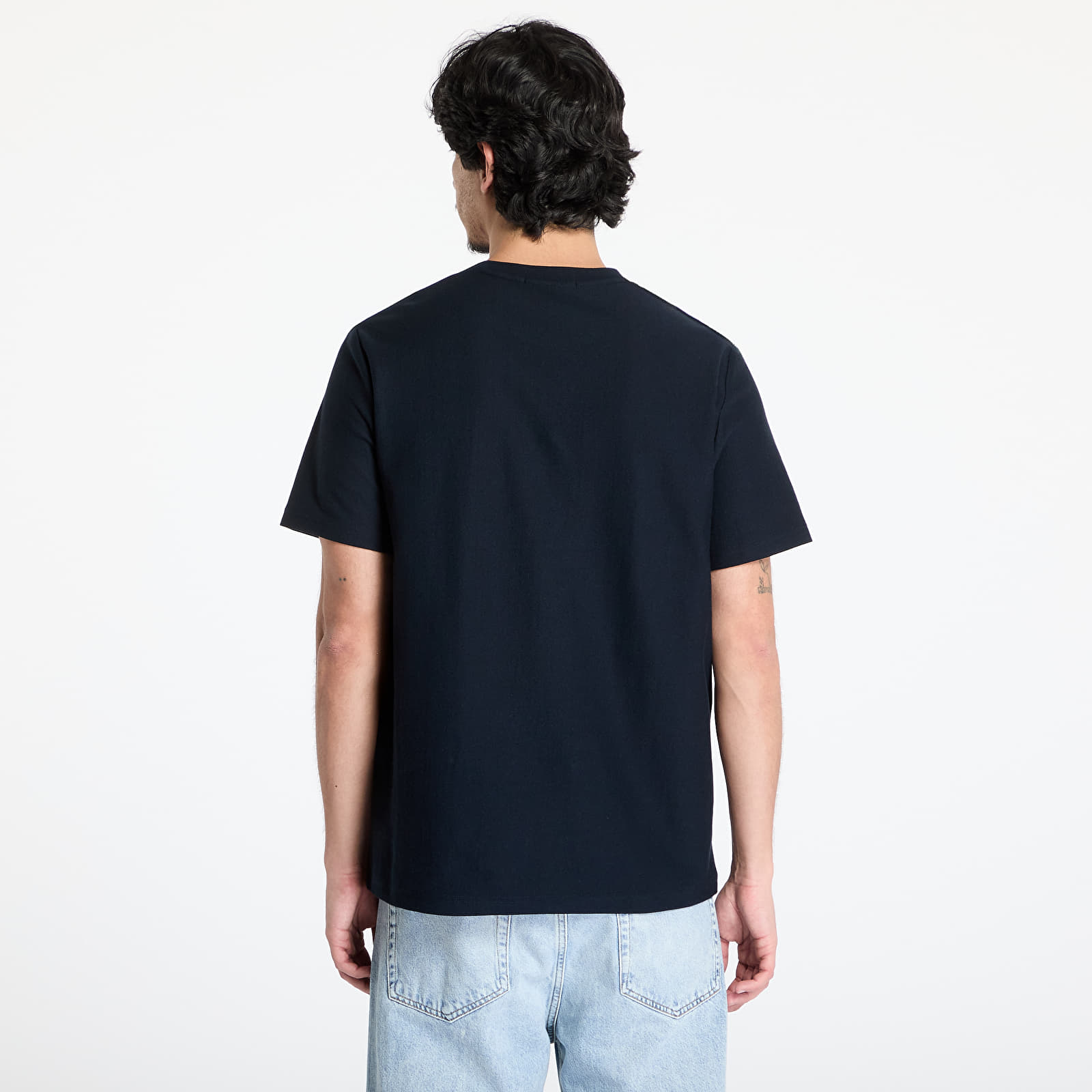 T-shirts FRED PERRY Pinstripe T-Shirt Navy