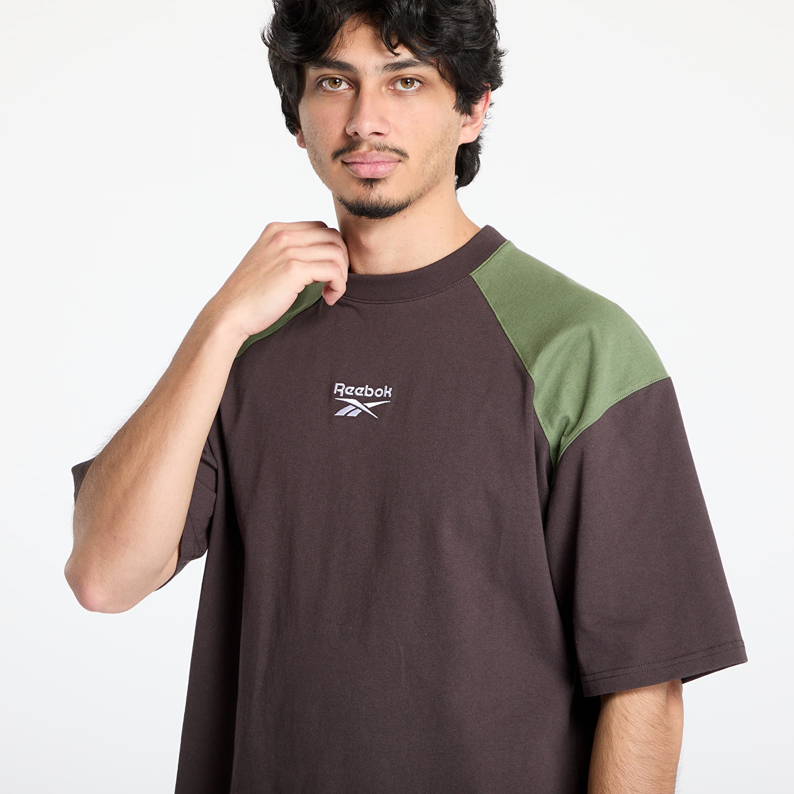 Camisetas Reebok Cotton Shortsleeve T-Shirt UNISEX Unearthed Brown/ Breakaway Green