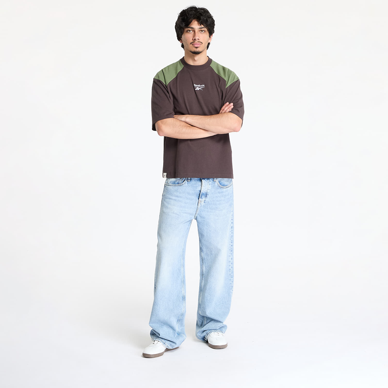 Camisetas Reebok Cotton Shortsleeve T-Shirt UNISEX Unearthed Brown/ Breakaway Green