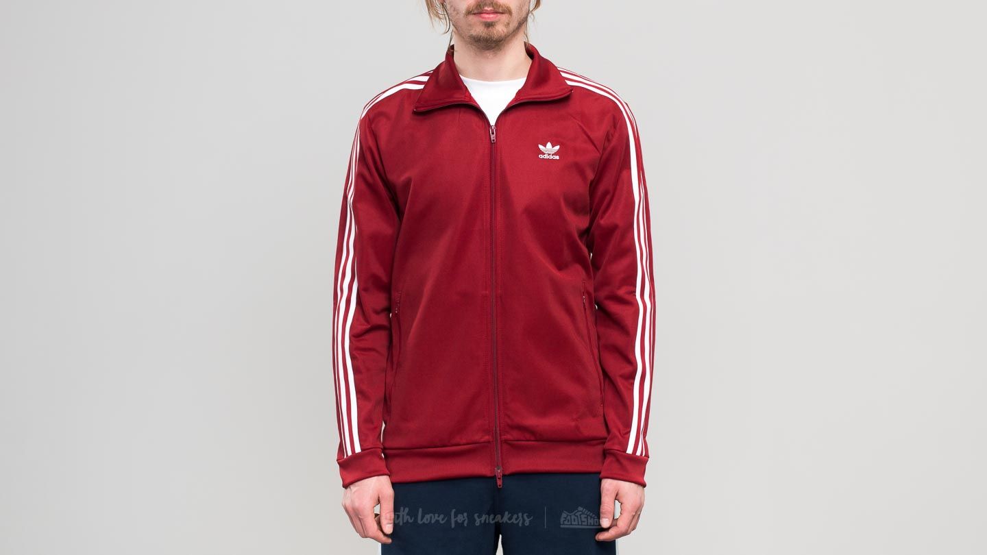 Sudaderas adidas Beckenbauer Track Top Rusted Red Footshop