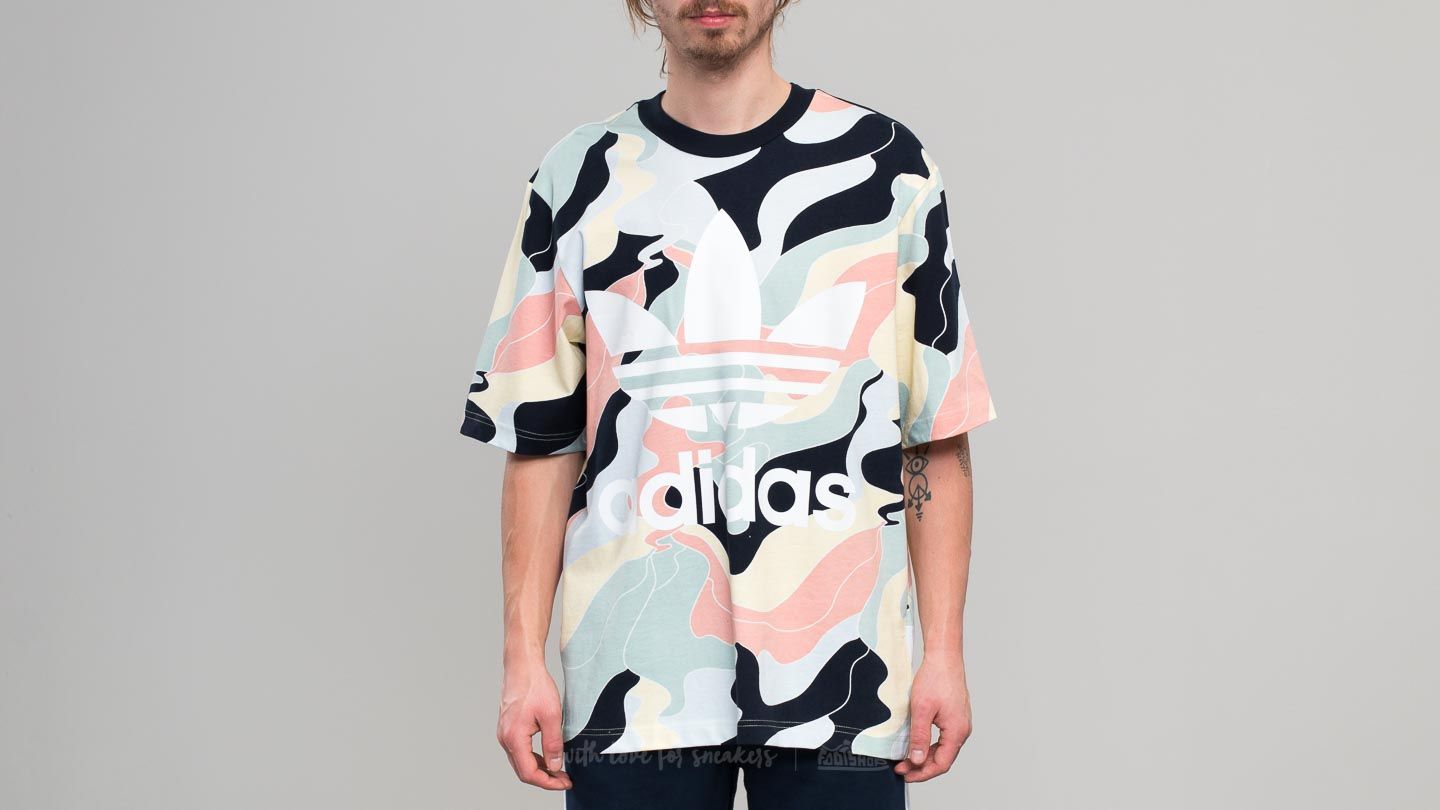 adidas all over print t shirt