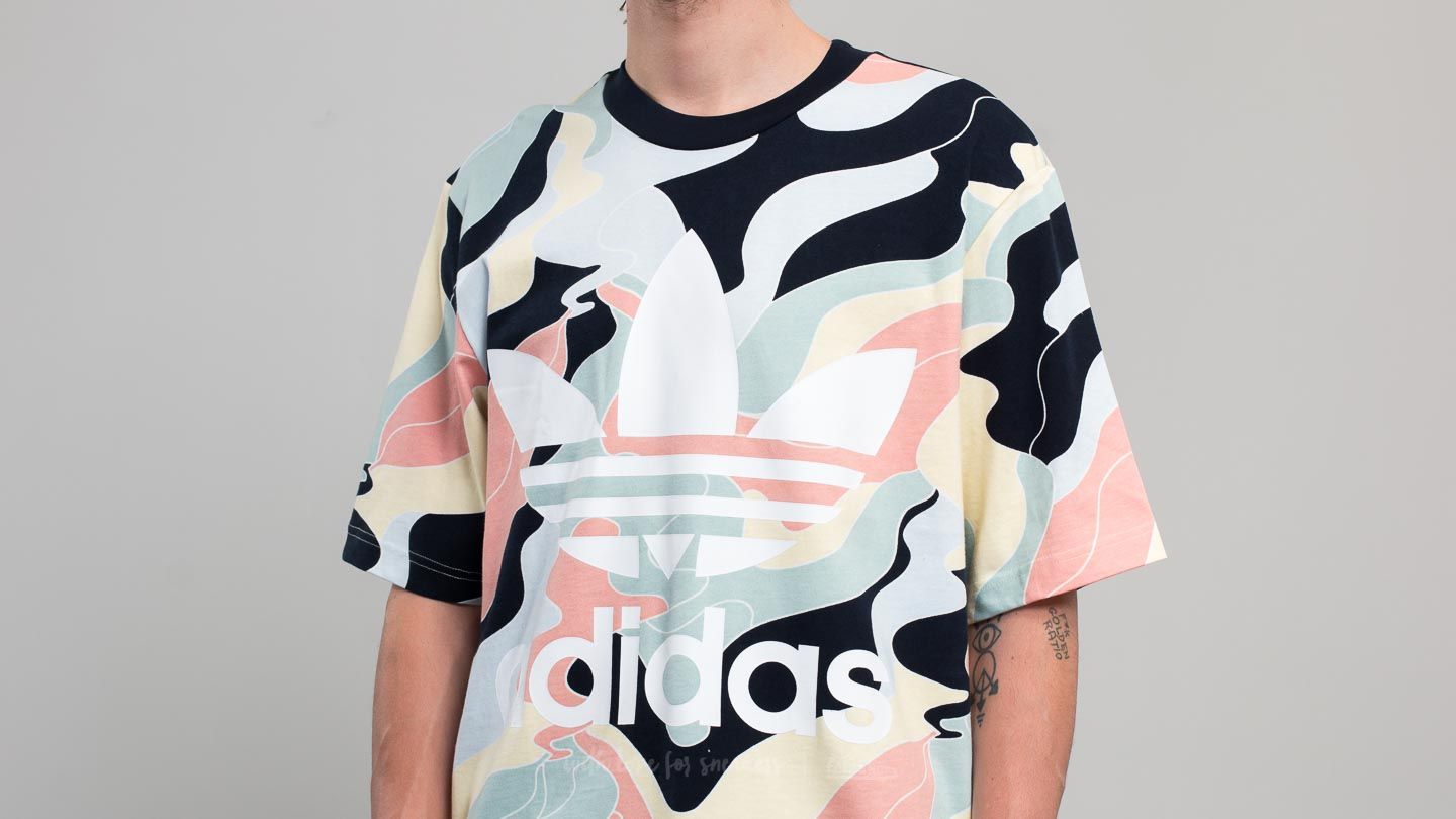 Adidas pastel hot sale camo t shirt